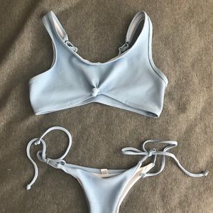 Light blue bikini